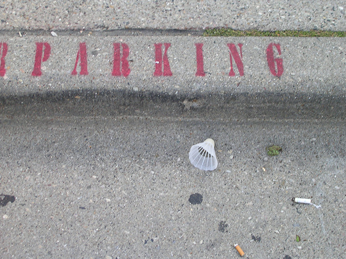 only in the gutter after drinking too much